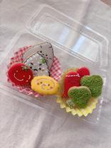 お弁当のアイシングクッキー