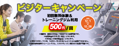 ビジターキャンペーン